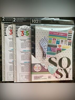 Planner Accessories and Laminating Sheets